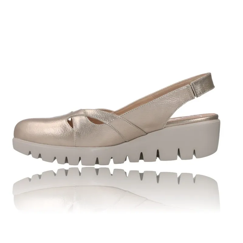 ZAPATOS BAILARINAS ASANDALIADAS PARA MUJER DE WONDERS C33290 SEVILLA