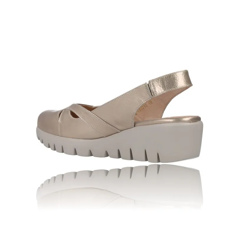 ZAPATOS BAILARINAS ASANDALIADAS PARA MUJER DE WONDERS C33290 SEVILLA