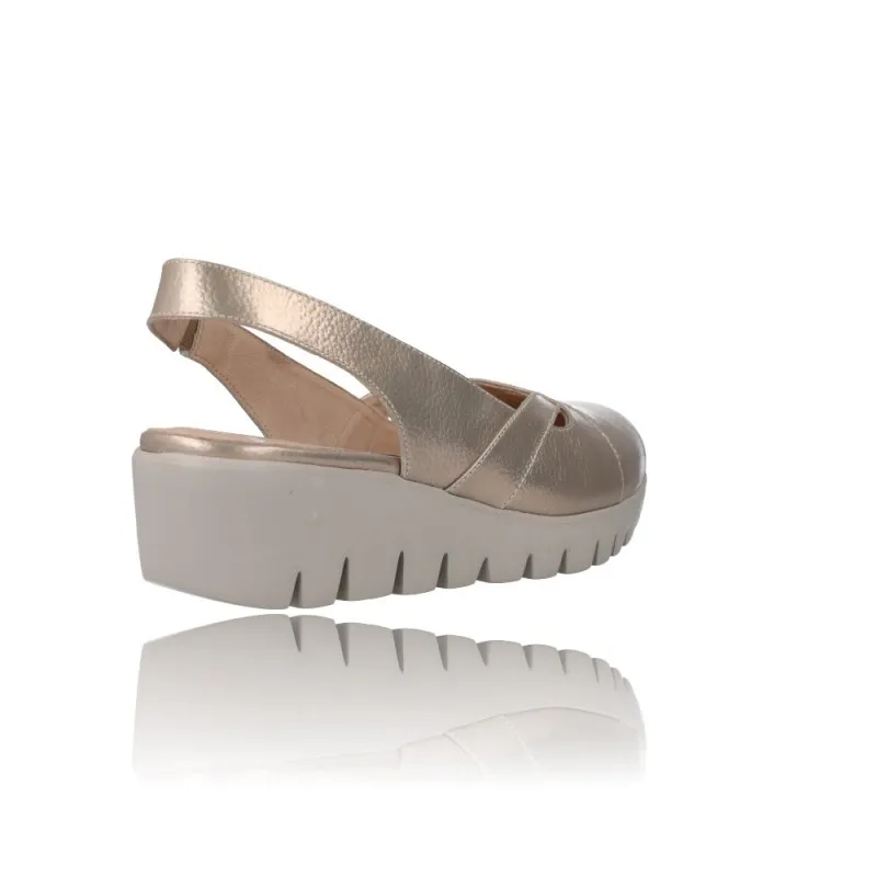 ZAPATOS BAILARINAS ASANDALIADAS PARA MUJER DE WONDERS C33290 SEVILLA