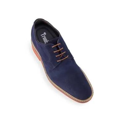 Zapatos Con Alzas Para Hombre Corby A Azul Masaltos