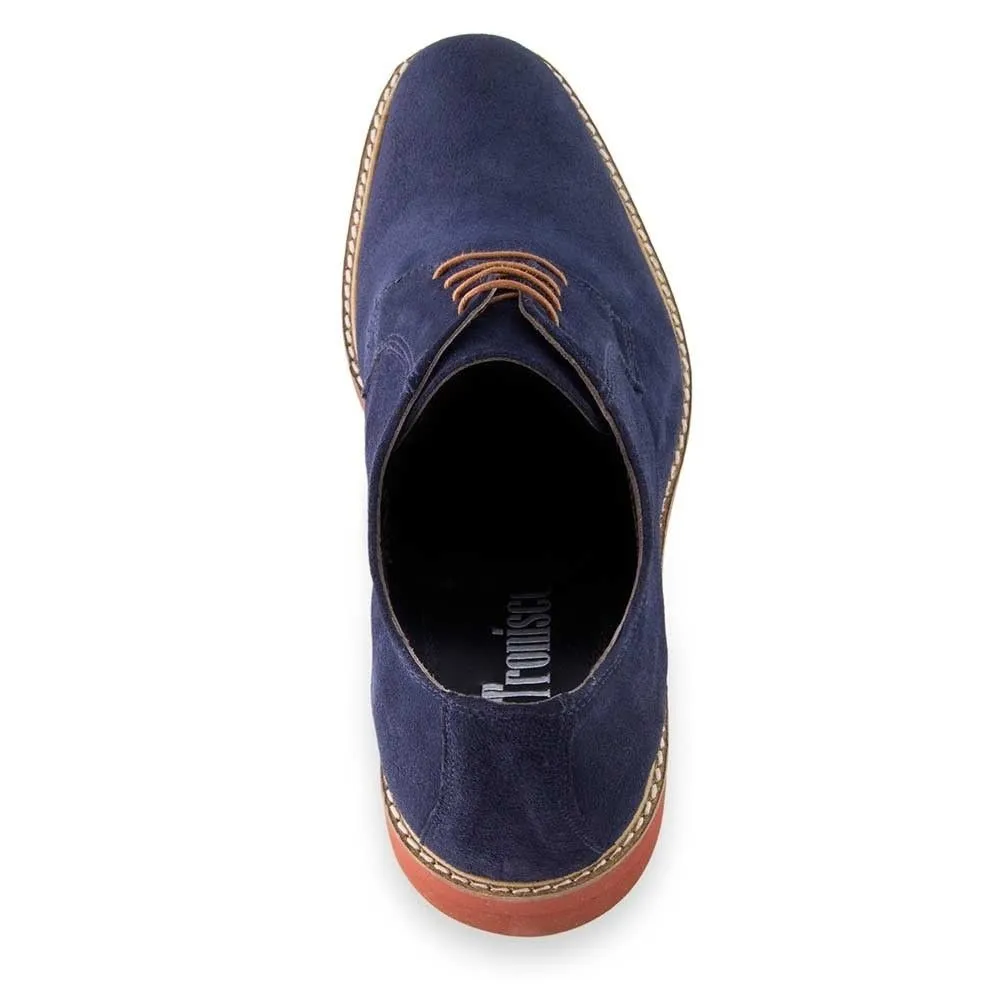 Zapatos Con Alzas Para Hombre Corby A Azul Masaltos
