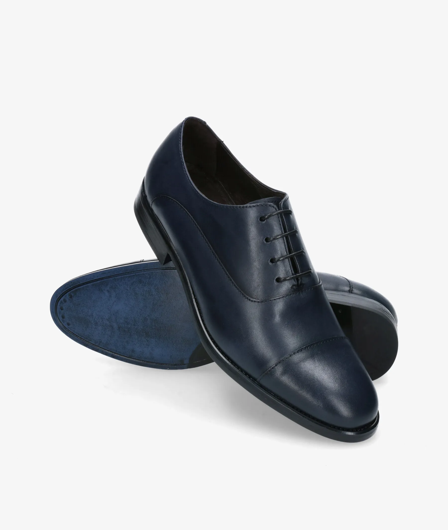 ZAPATOS DE VESTIR HOBBS DON 10731 EN AZUL MARINO