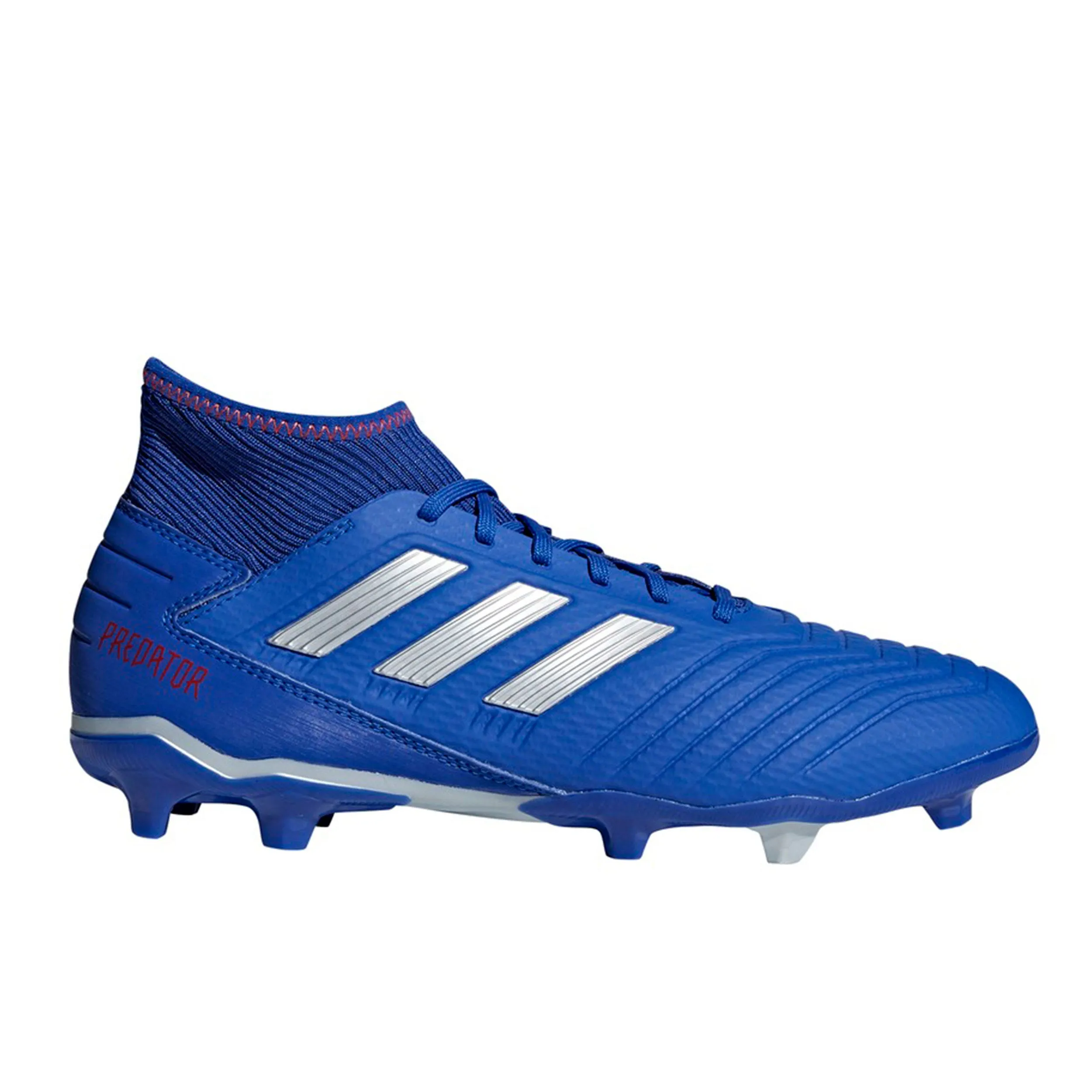 Zapatos Fútbol Hombre Adidas Predator 19.3 FG Azul/Blanco