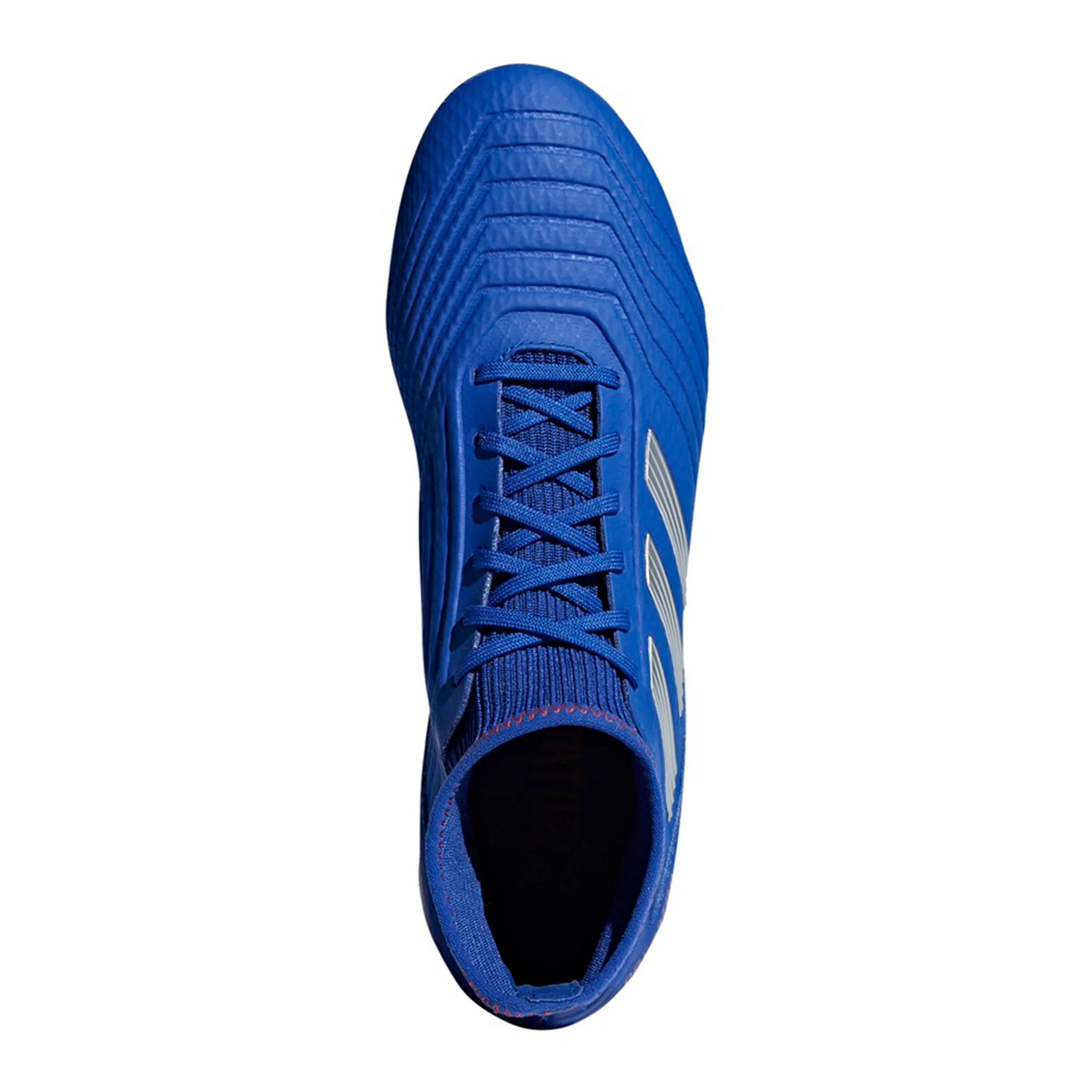 Zapatos Fútbol Hombre Adidas Predator 19.3 FG Azul/Blanco