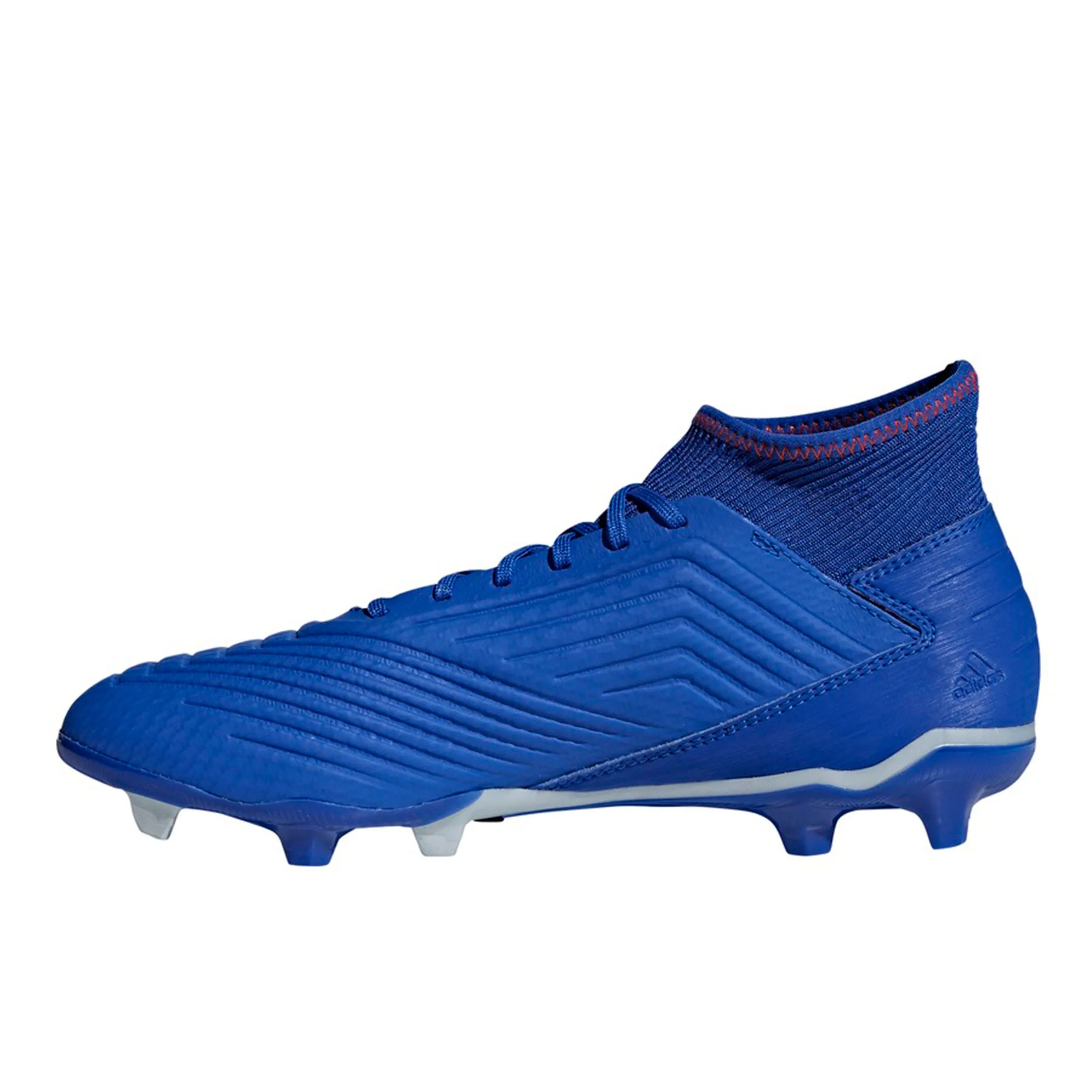 Zapatos Fútbol Hombre Adidas Predator 19.3 FG Azul/Blanco