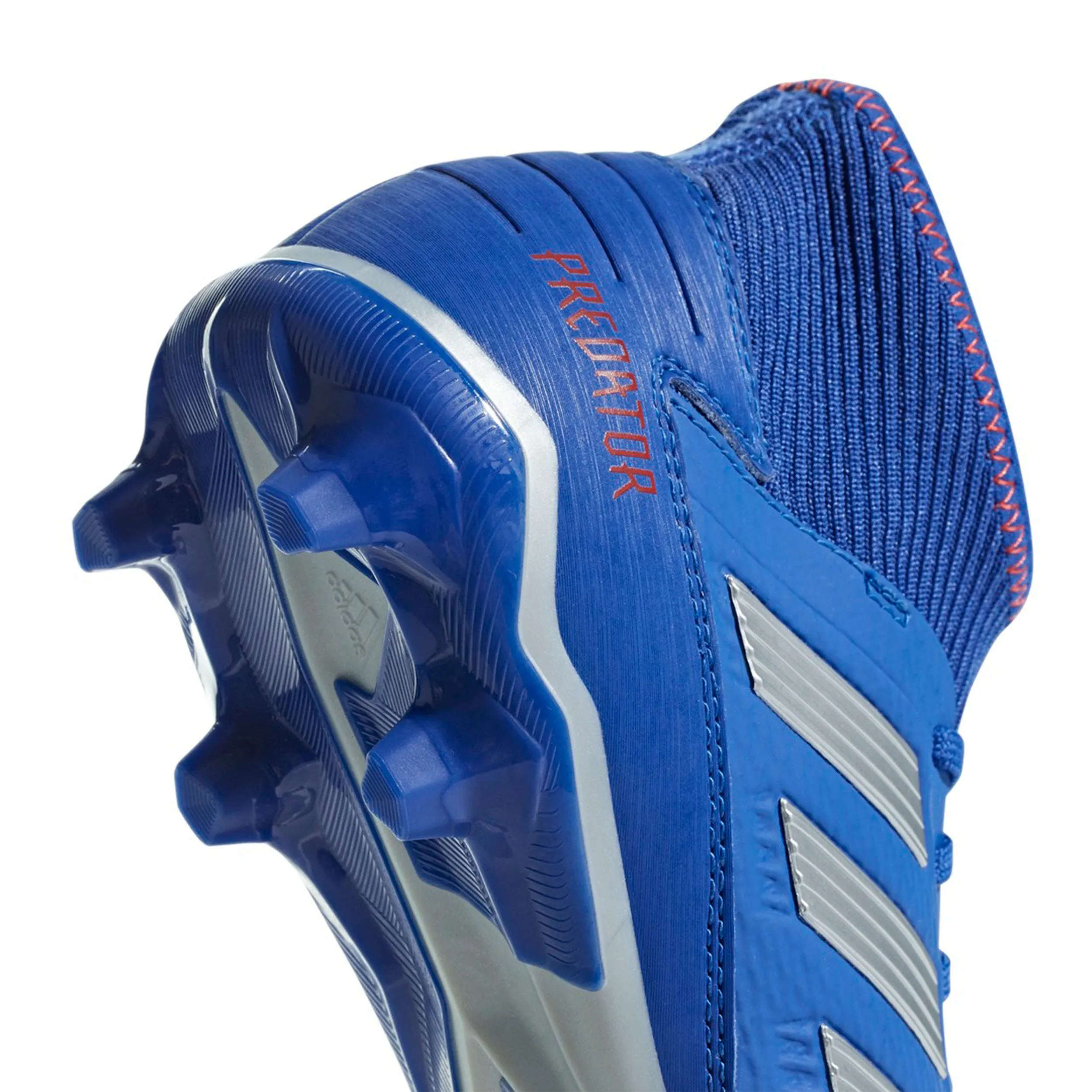 Zapatos Fútbol Hombre Adidas Predator 19.3 FG Azul/Blanco