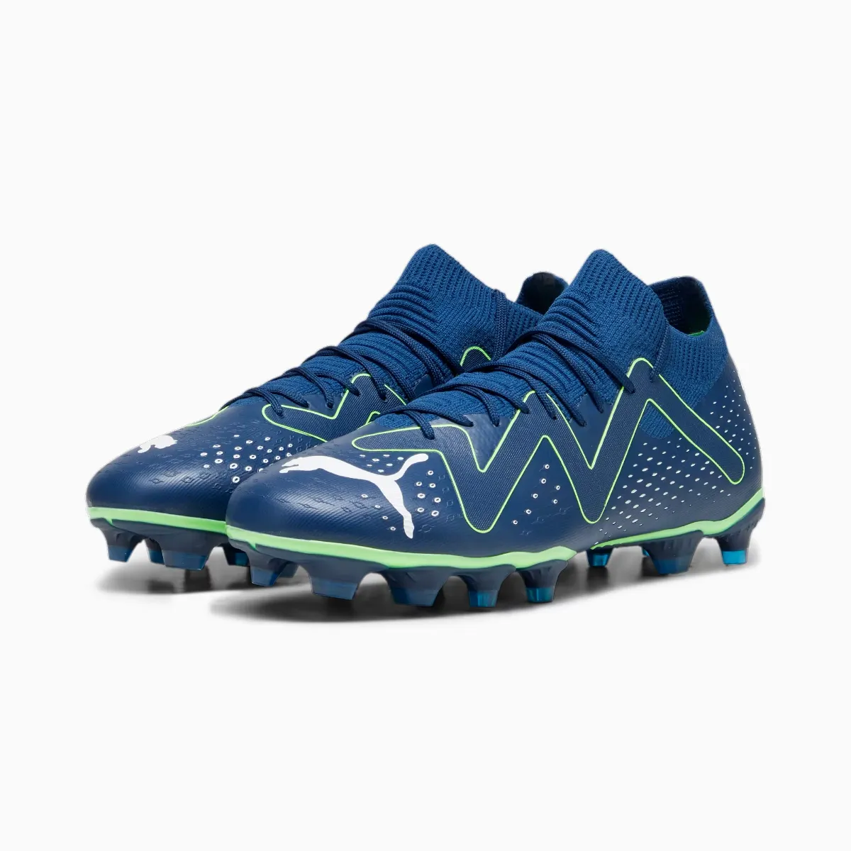 Zapatos Fútbol Hombre Puma Future Match FG/AG Azul
