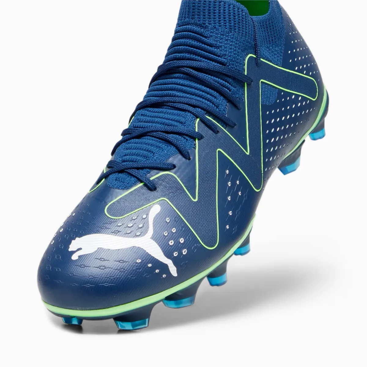 Zapatos Fútbol Hombre Puma Future Match FG/AG Azul