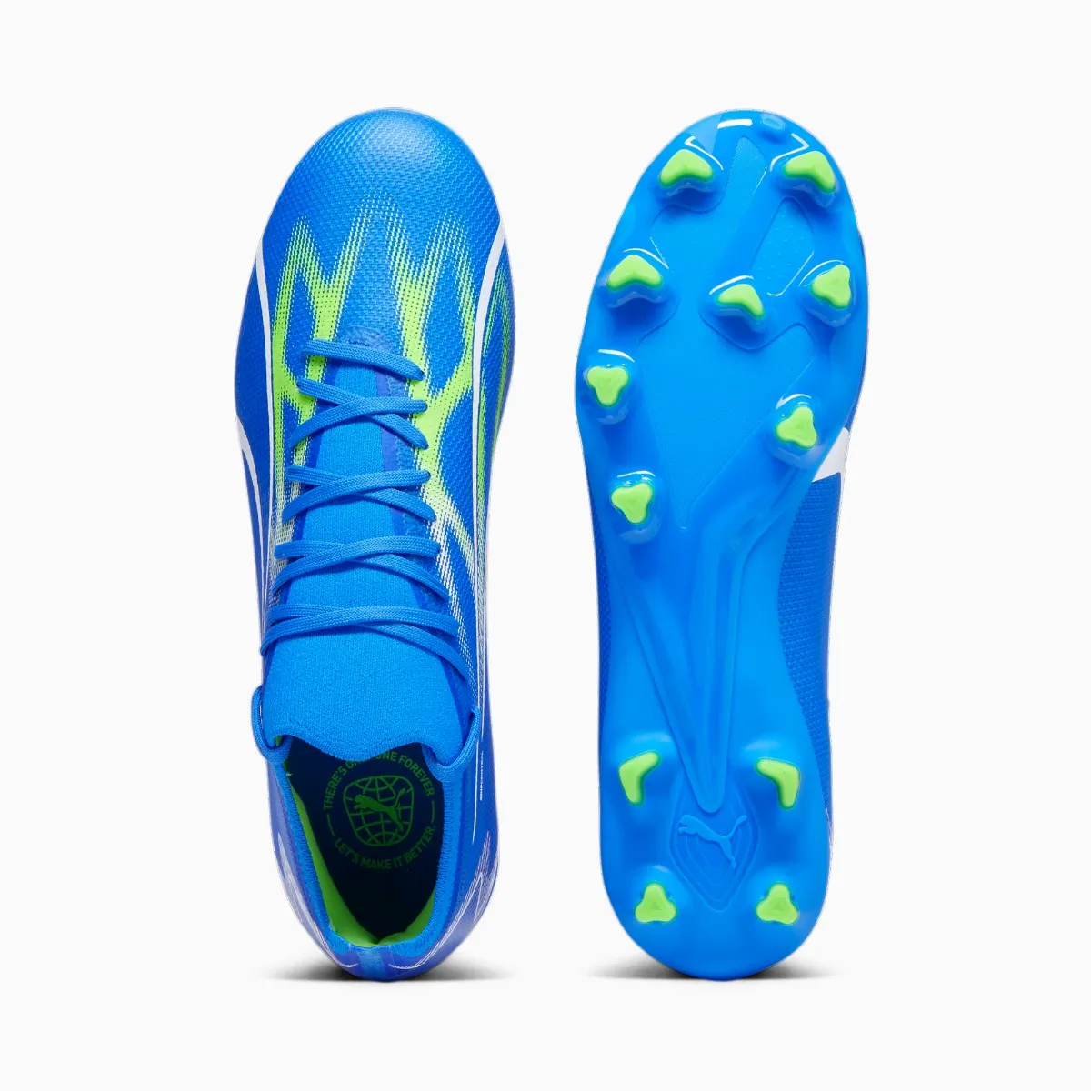 Zapatos Fútbol Hombre Puma Ultra Match FG/AG Azul