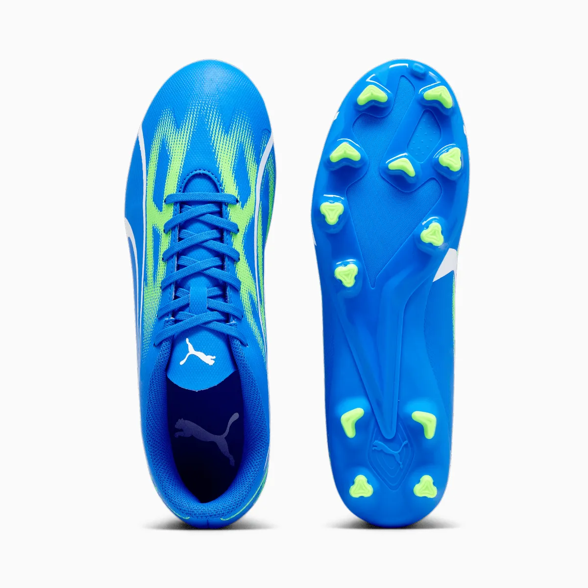 Zapatos Fútbol Hombre Puma Ultra Play FG/AG Azul
