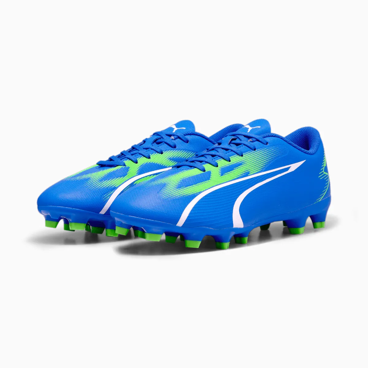 Zapatos Fútbol Hombre Puma Ultra Play FG/AG Azul