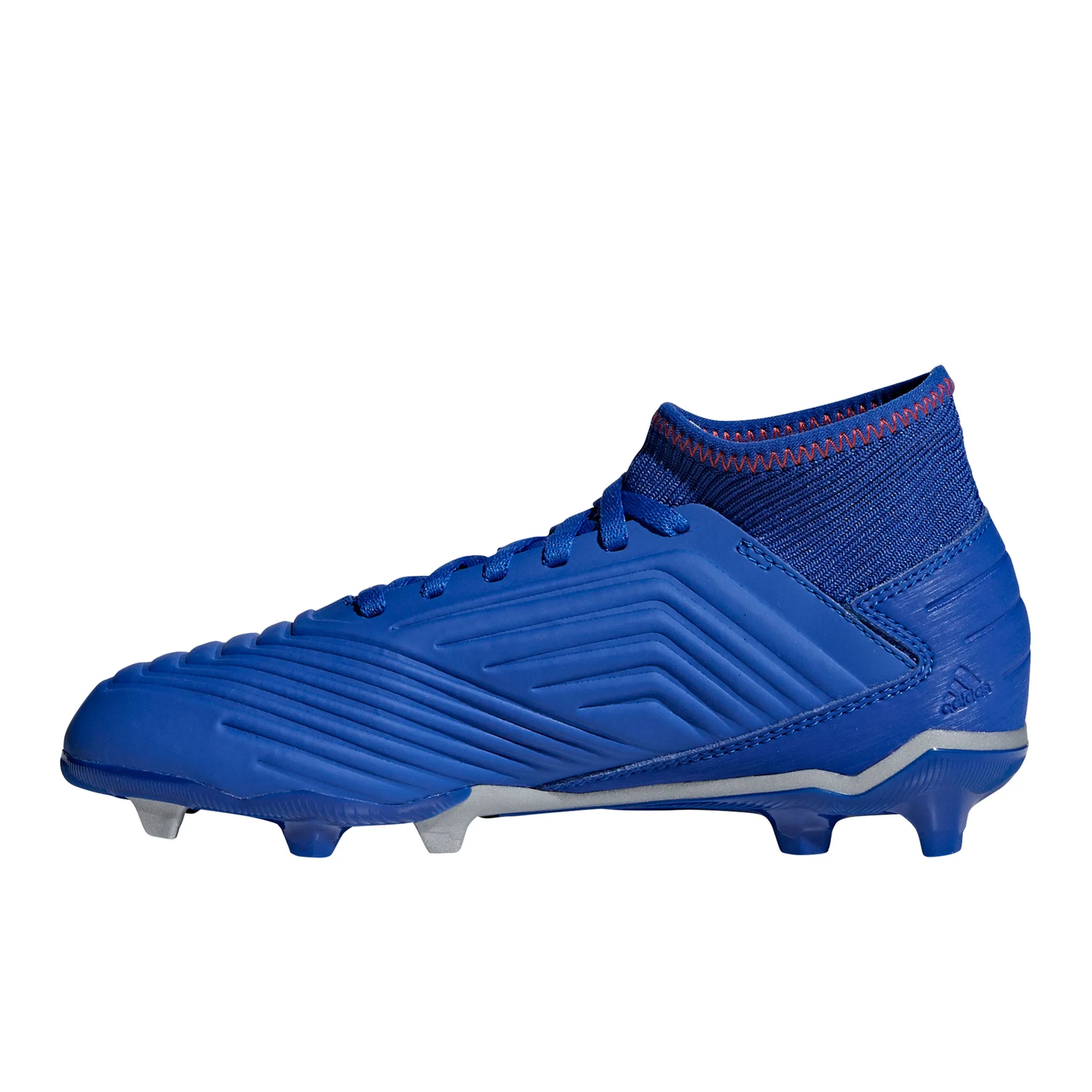 Zapatos Fútbol Niño Adidas Predator 19.3 FG Azul/Plata