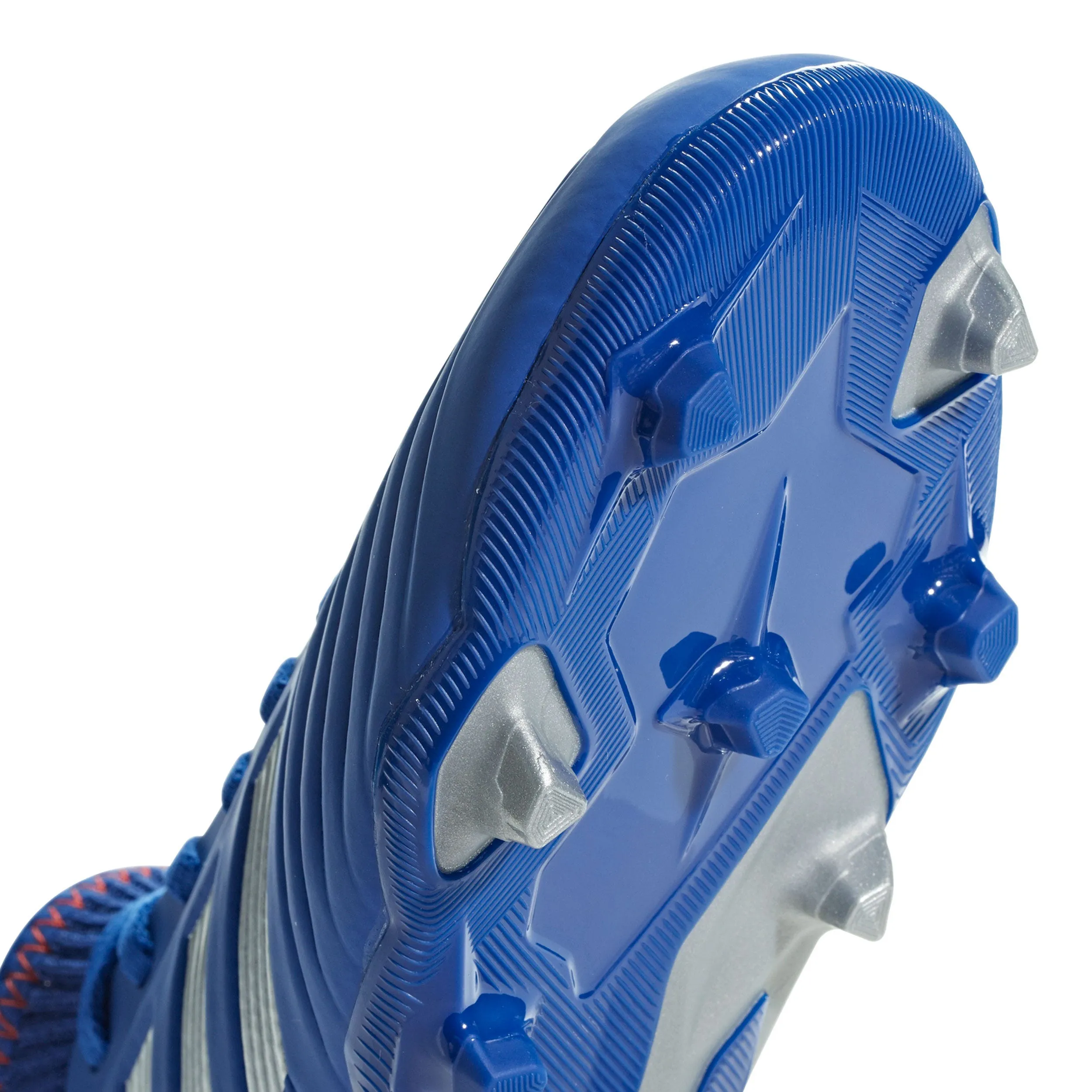 Zapatos Fútbol Niño Adidas Predator 19.3 FG Azul/Plata