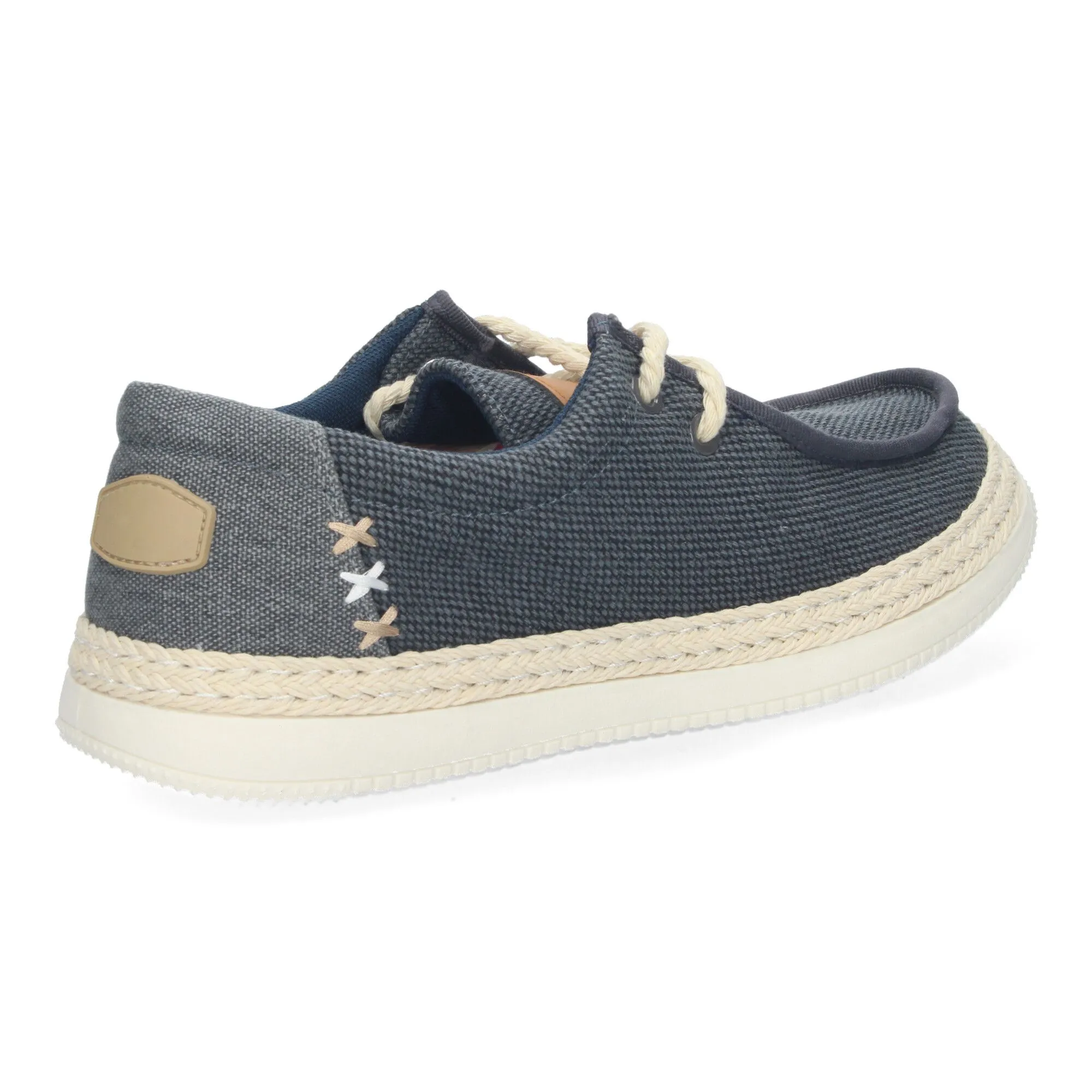 ZAPATOS MOCASINES PLANOS PARA HOMBRE COLOR AZUL FC45