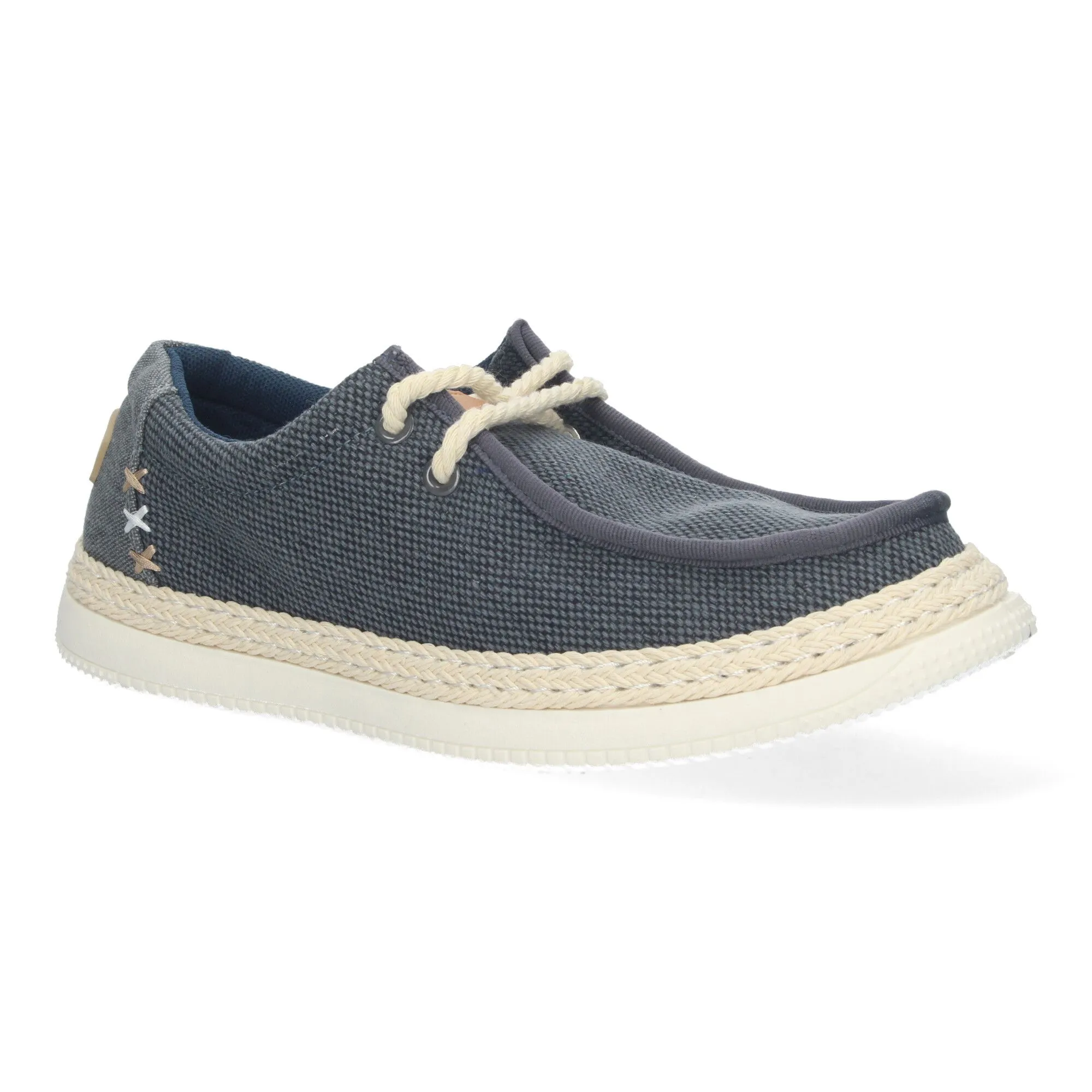 ZAPATOS MOCASINES PLANOS PARA HOMBRE COLOR AZUL FC45