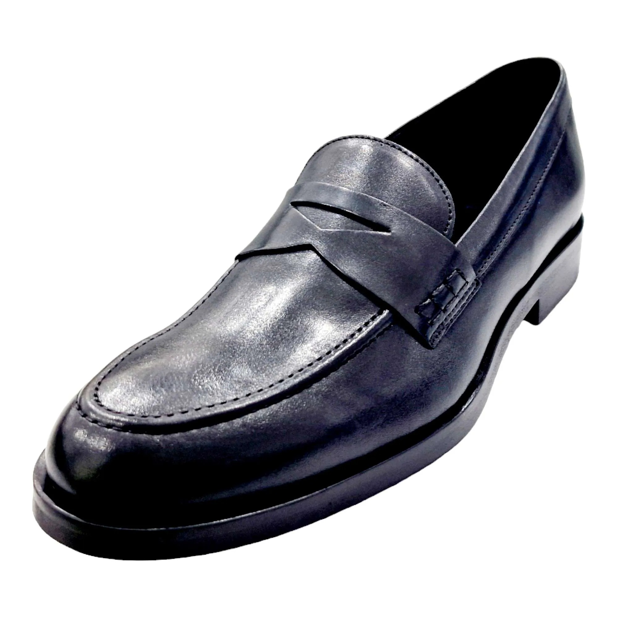ZAPATOS MOCASÍN HOMBRE CLÁSICOS PIEL NEGRO