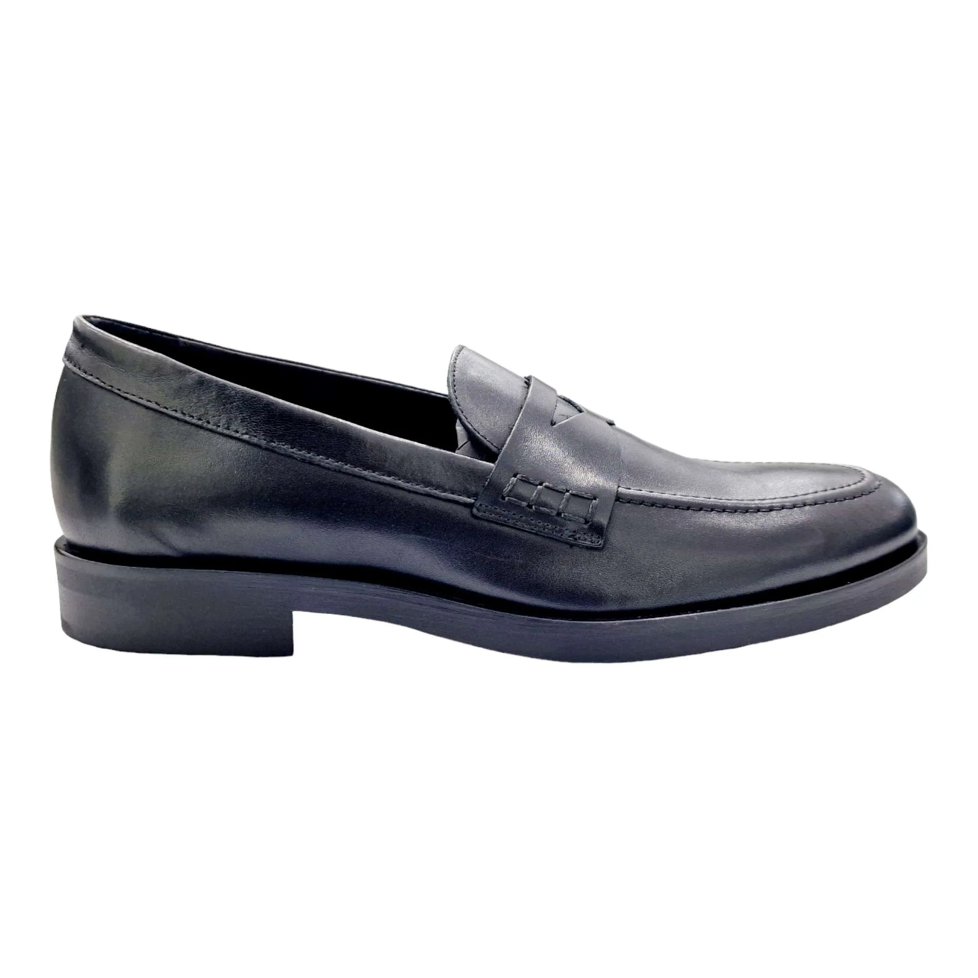 ZAPATOS MOCASÍN HOMBRE CLÁSICOS PIEL NEGRO