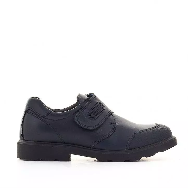 Zapatos Pablosky azul marino de piel cerrados con velcro