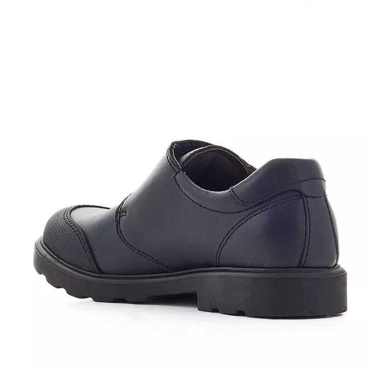 Zapatos Pablosky azul marino de piel cerrados con velcro