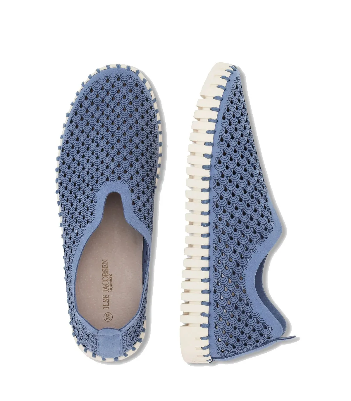 ZAPATOS SLIP ON DE MUJER ILSE JACOBSEN TULIP AZUL