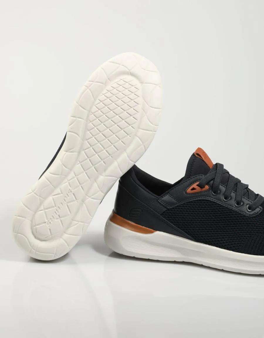  zapatos sport SKECHERS 210406 ? Lattimore en Azul marino 77575