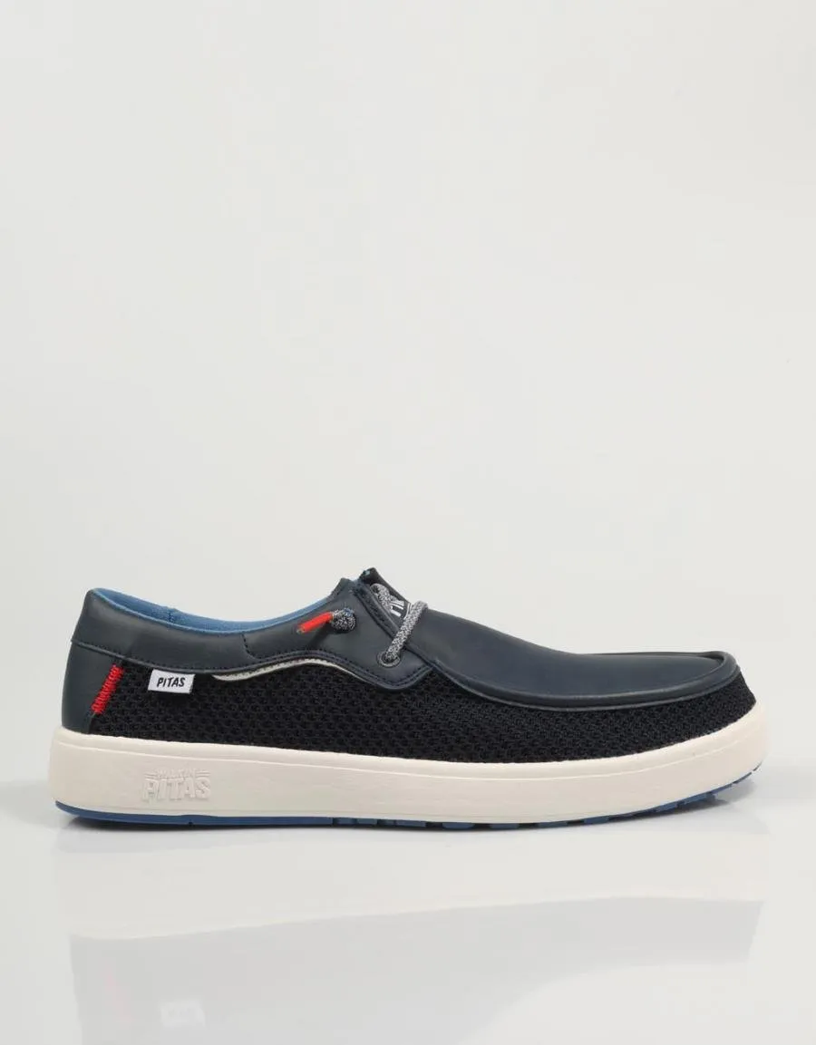  zapatos sport WALKIN PITAS Lipari en Azul marino 82744