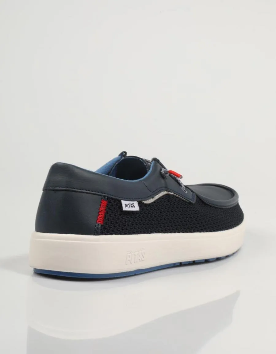  zapatos sport WALKIN PITAS Lipari en Azul marino 82744